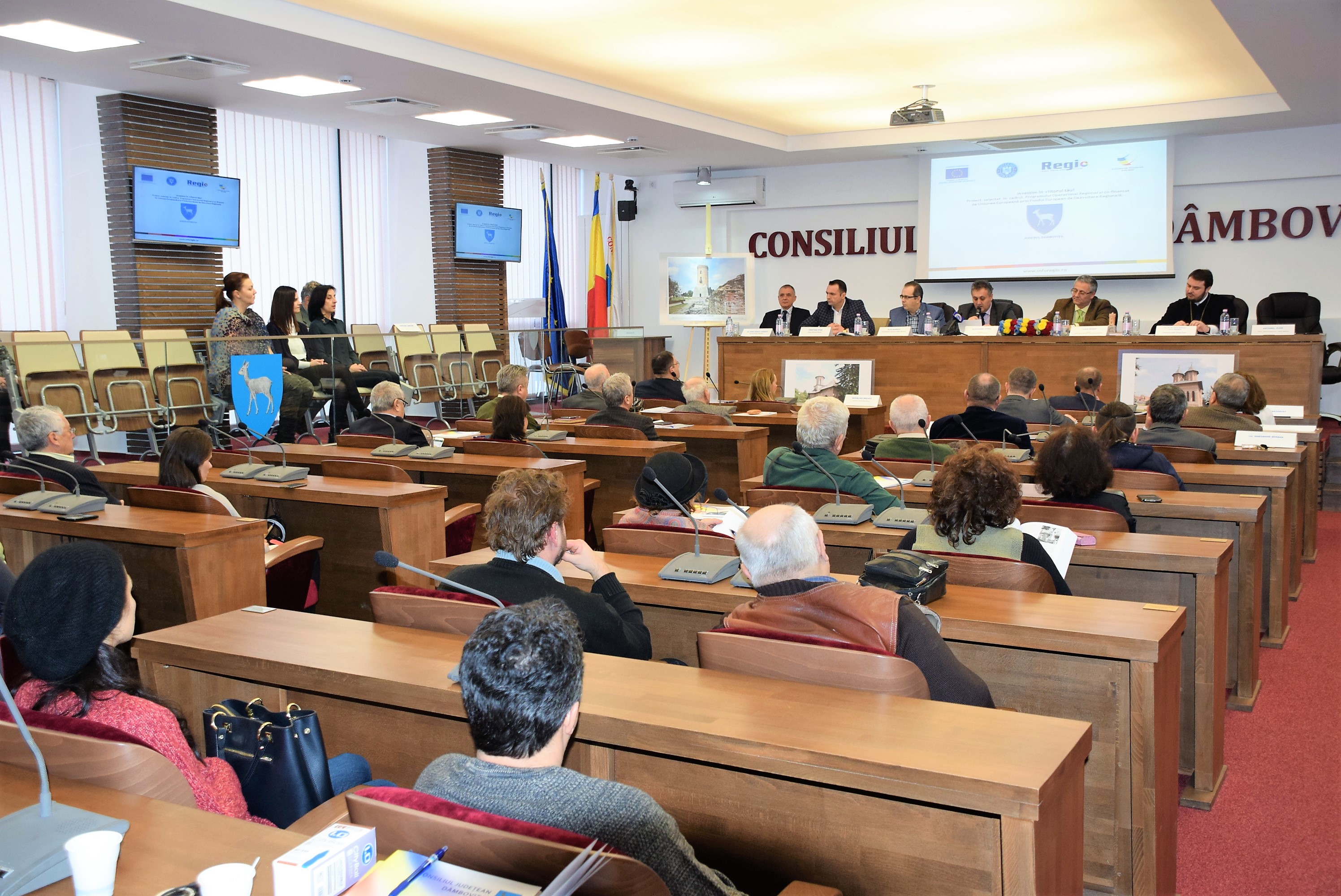 Aproximativ 20 de milioane de lei fonduri nerambursabile pentru restaurarea Curții Domnești din Târgoviște, prin POR